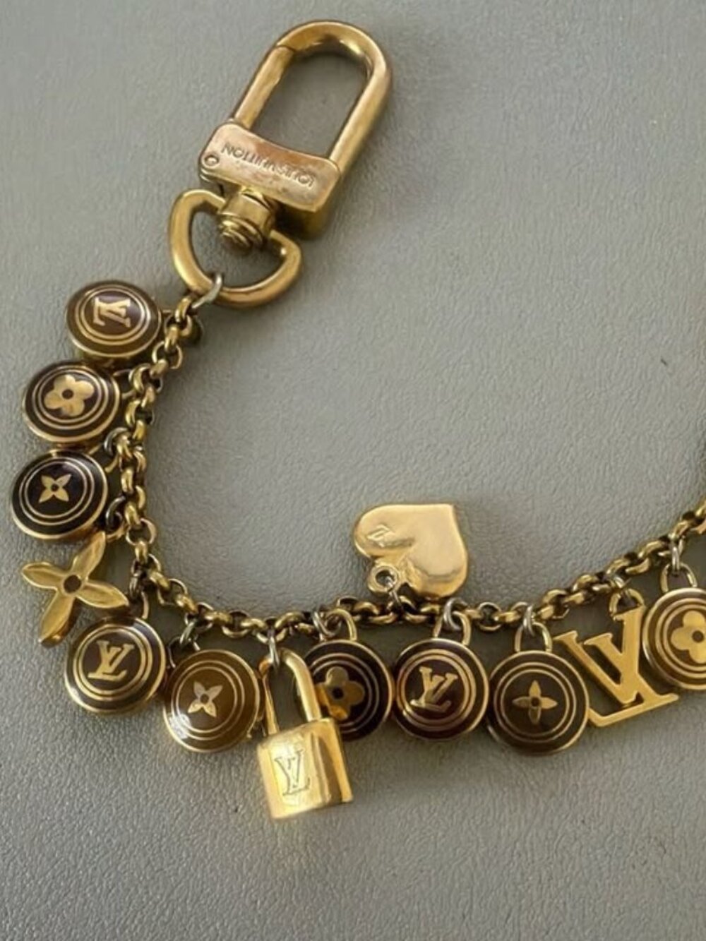 Louis Vuitton Key Chain or Bag Charm